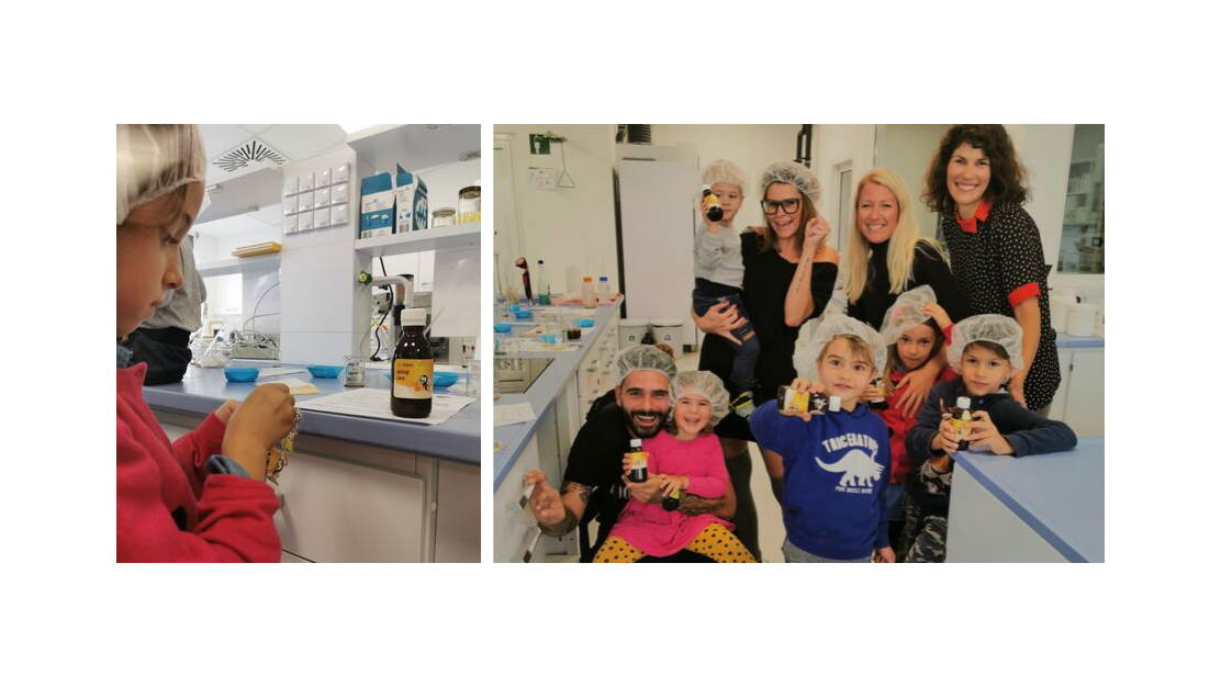 Cool starši z mulci na obisku v Medexu