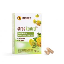 medex stres kontrol za normalno psihološko delovanje