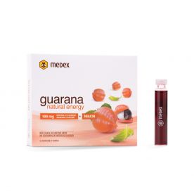 medex guarana natural energy s kofeinom iz gvarane in dodanim vitaminom niacin