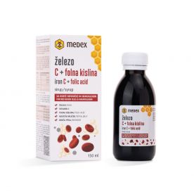 sirup medex železo C plus folna kislina za rdeče krvničke in hemoglobin