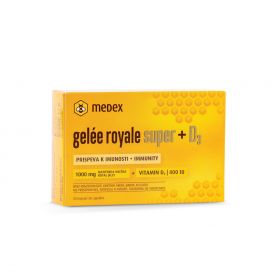 medex gelee royale super plus vitamin D3 prispeva k imunosti v obliki kapsul