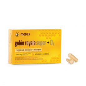 gelee royale super plus vitamin D3 prispeva k imunosti v obliki kapsul