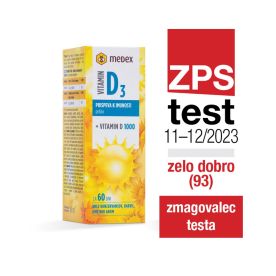 VITAMIN D3 1000 PRŠILO