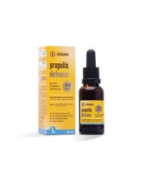 steklenička Medoxovega najmočnejšega propolisa – propolis defense na vodni osnovi APF 30 s kapalko
