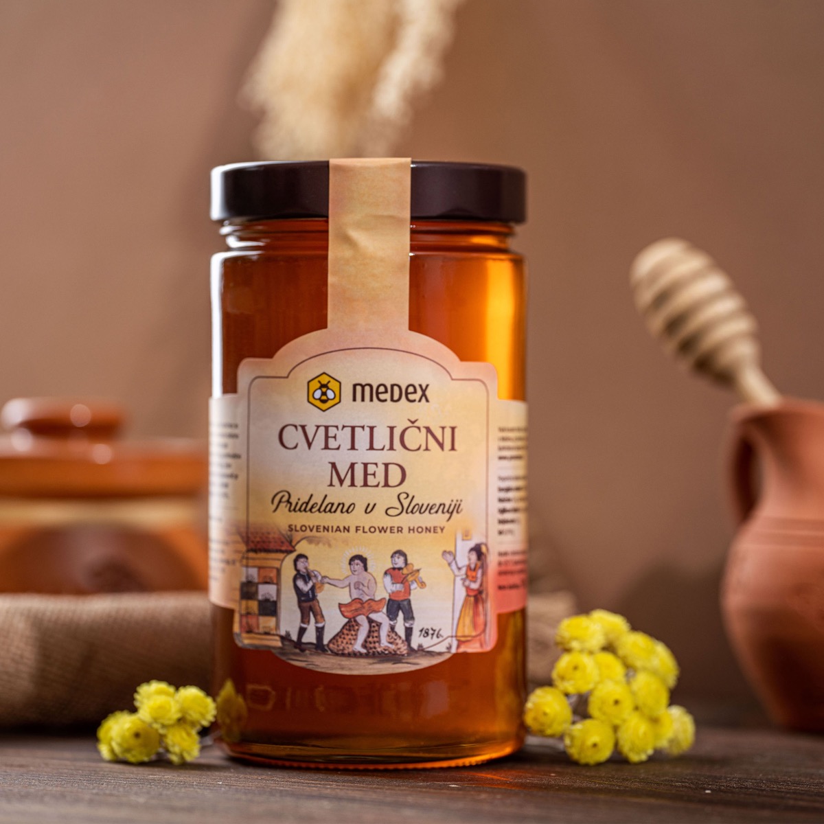 medexov cvetlični med 900g slovenskega porekla