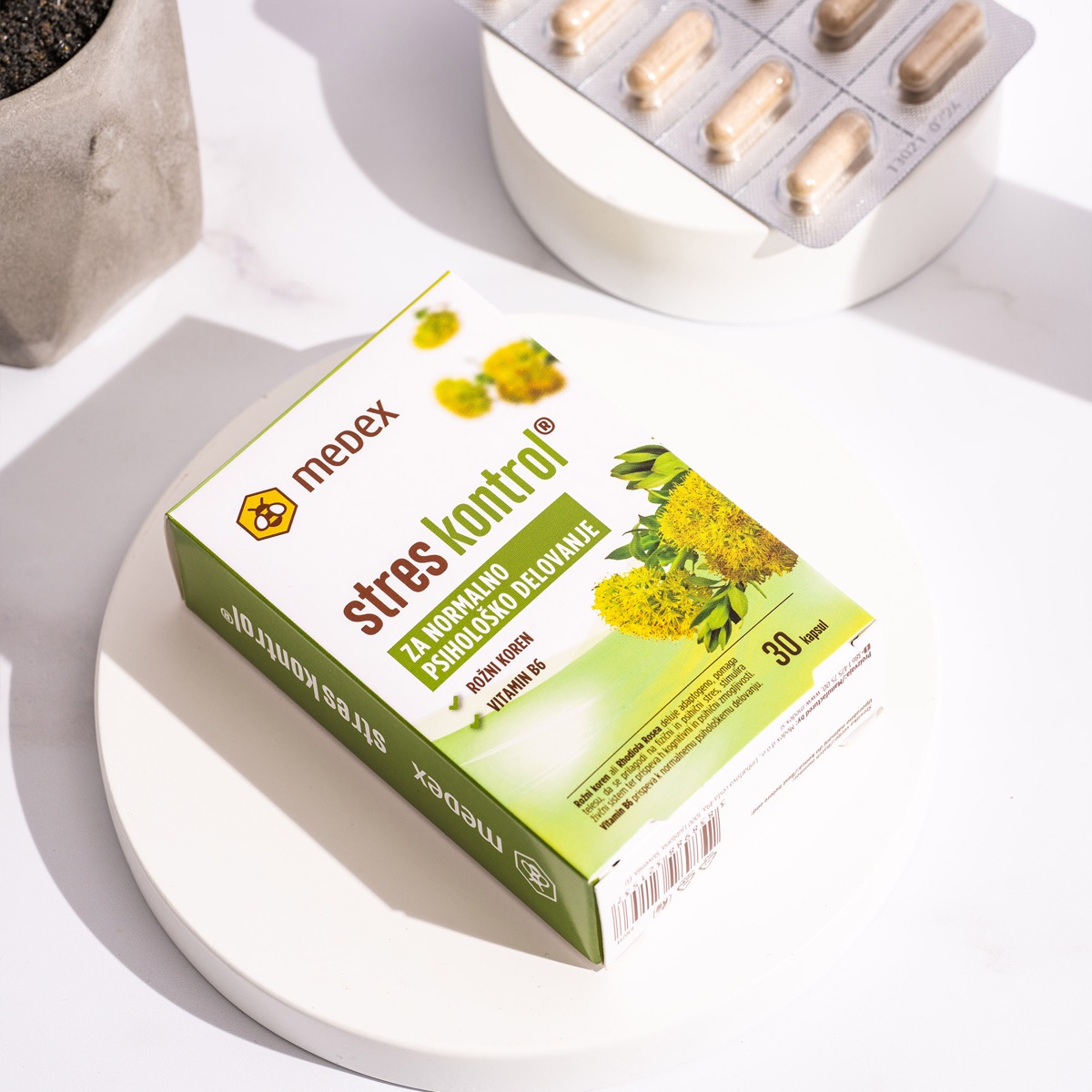 medexov stres kontrol za normalno psihološko delovanje